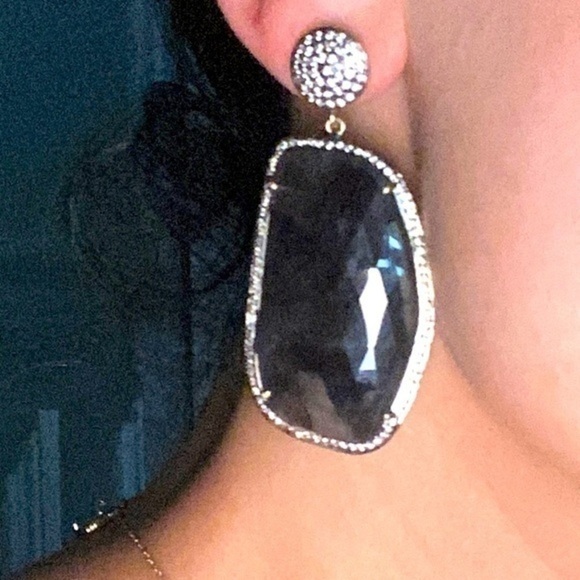 Exclusive earrings with natural stone limited and exclusive - Picture 2 of 9